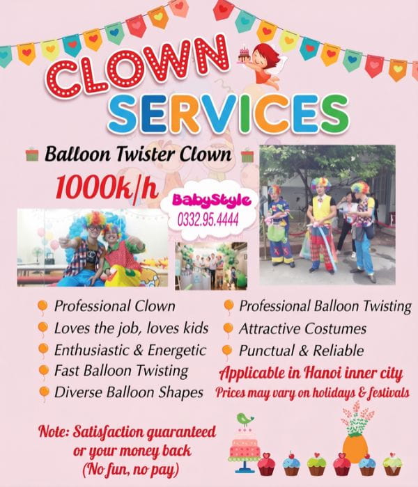 Balloon Twister Clown Pricing