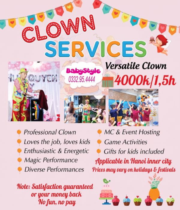 Versatile Clown Package