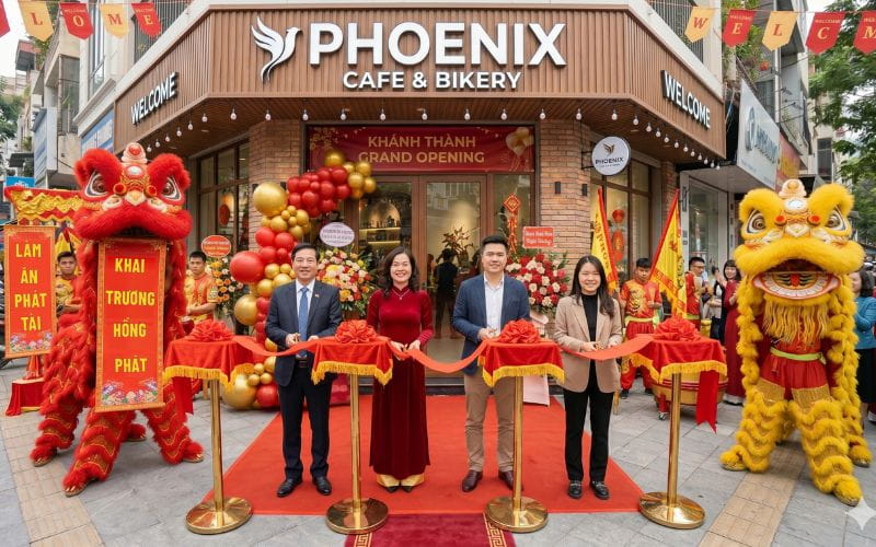 Dịch vụ tổ chức khai trương trọn g&oacute;i