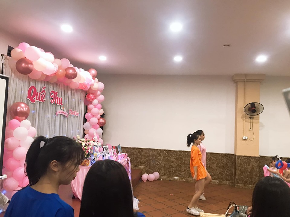 tổ chức sinh nhật cho b&eacute; Quế Thu