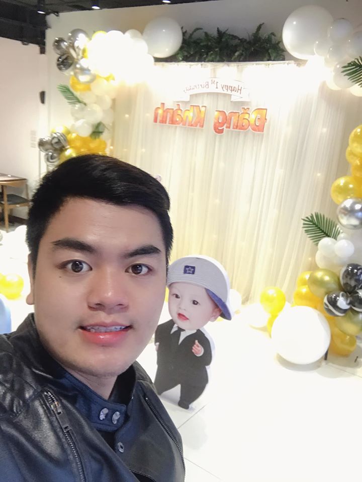 Trang trí sinh nhật cho bé Đăng Khánh