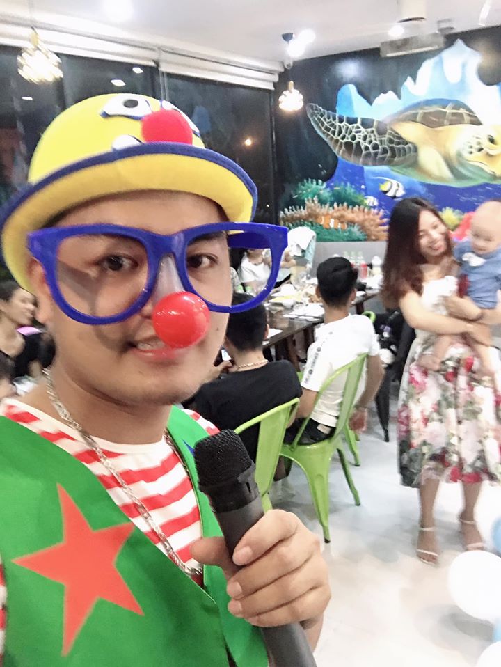 trang tr&iacute; sinh nhật Tuấn Kiệt