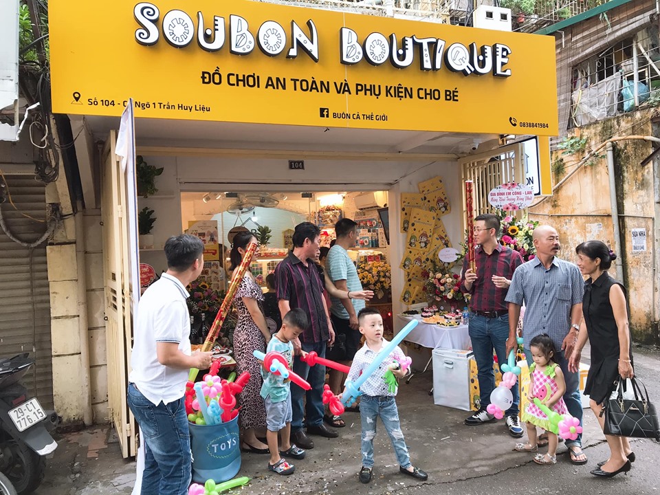 Khai trương Subon Boutique -Shop đồ chơi b&eacute; y&ecirc;u