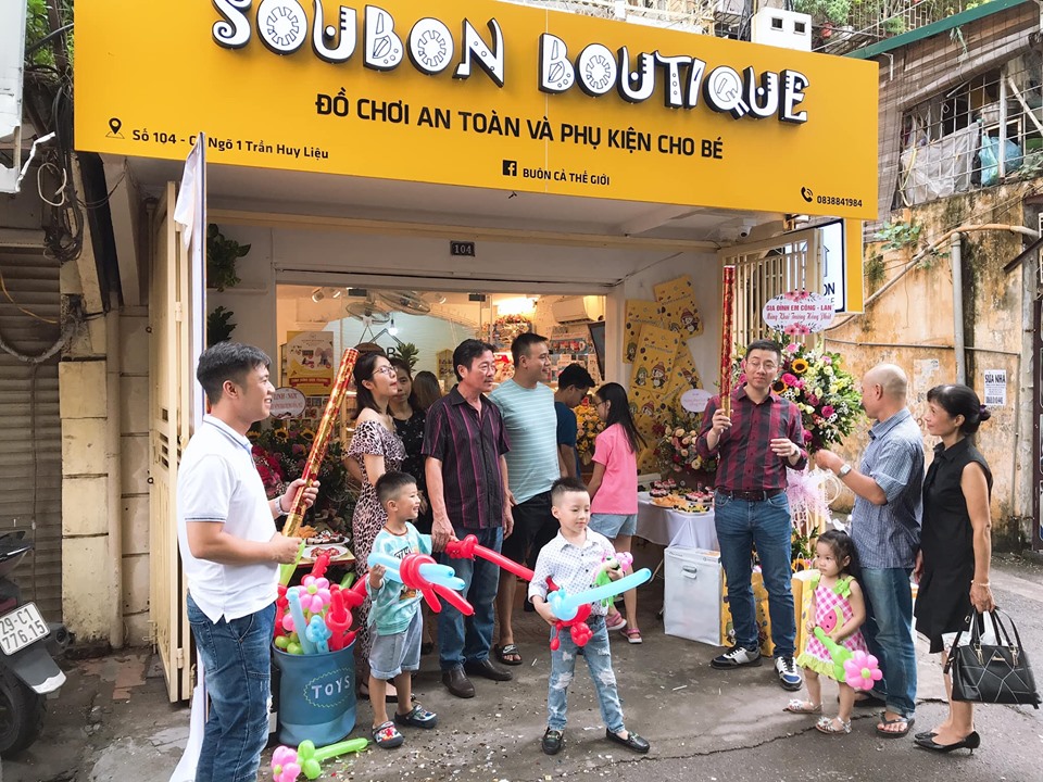 Khai trương Subon Boutique -Shop đồ chơi b&eacute; y&ecirc;u