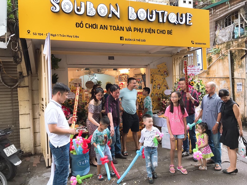 Khai trương Subon Boutique -Shop đồ chơi b&eacute; y&ecirc;u